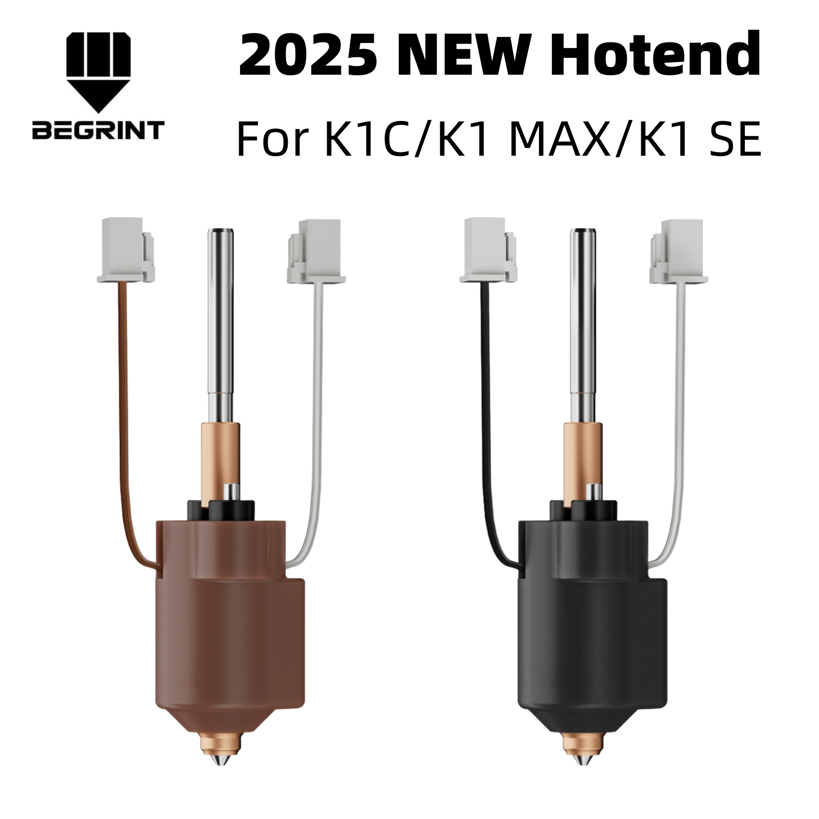 High Flow Ceramic Hotend - ชุดฮีทเทิลแบบใหม่สำหรับ Creality K1C K1 MAX ชุดบล็อกความร้อนเซรามิก