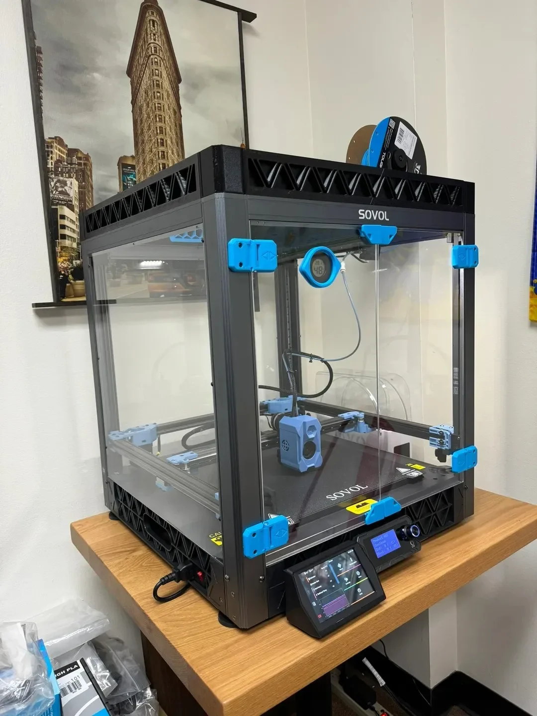 Corexy 3D Printer Kit - ชุดเคสคอมพิวเตอร์ Sovol SV08 รุ่นชั้นเดียว ออกแบบโดย Nadir