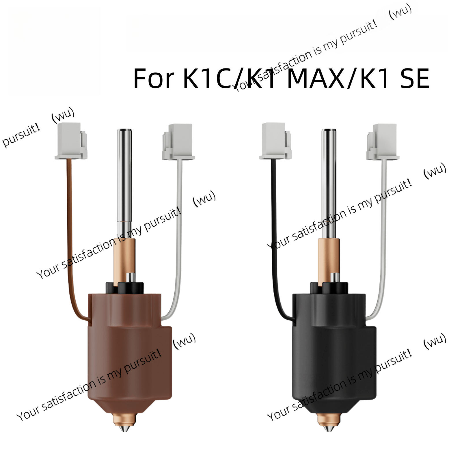 High Flow Ceramic Hotend - ชุดฮ็อตเอนด์ใหม่สำหรับ Creality K1C K1 MAX ชุดบล็อกทำความร้อนเซรามิกแบบเปลี่ยนเร็ว