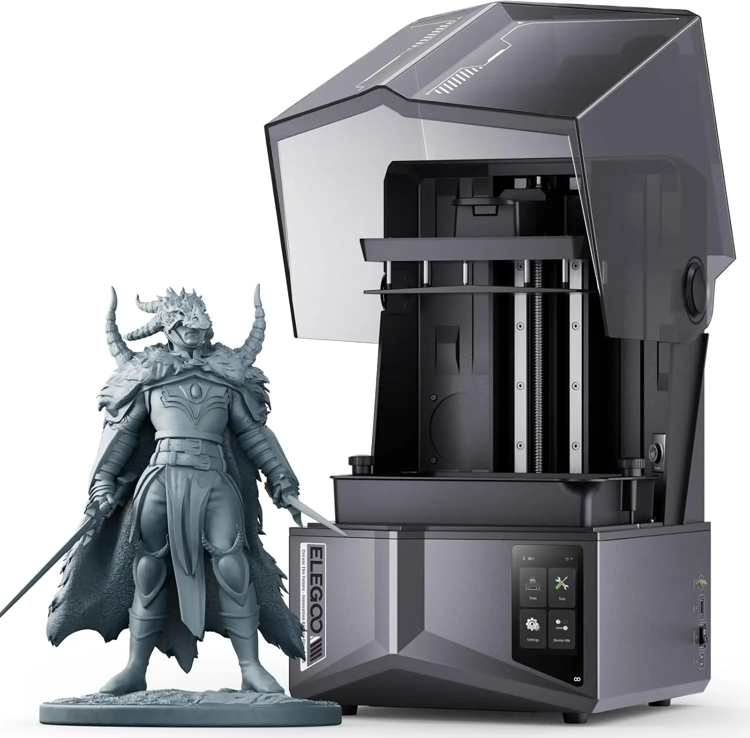 12K Monochrome Lcd Resin 3D Printer - เครื่องพิมพ์ 3D เรซิน Saturn 4 Ultra