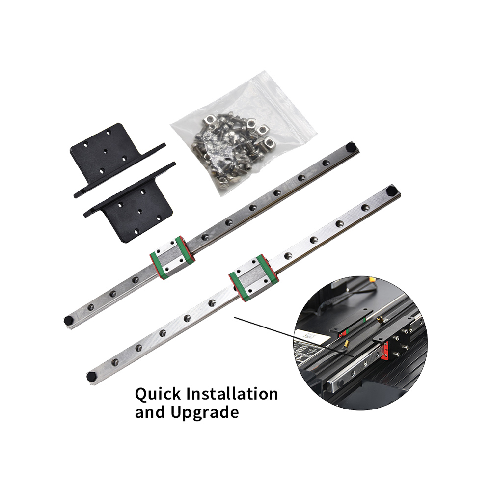 ชุดอัพเกรดรางเลื่อนแกน Y คู่ E - Linear Rail Mgn12H Set บทวิจารณ์และราคา