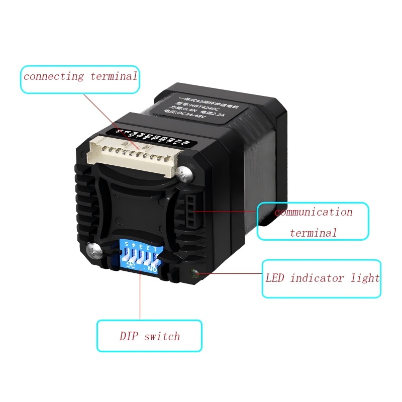 มอเตอร์สเต็ปเปอร์แบบวงปิด Nema - Closed Loop Stepper Motor Nema 17 บทวิจารณ์และราคา