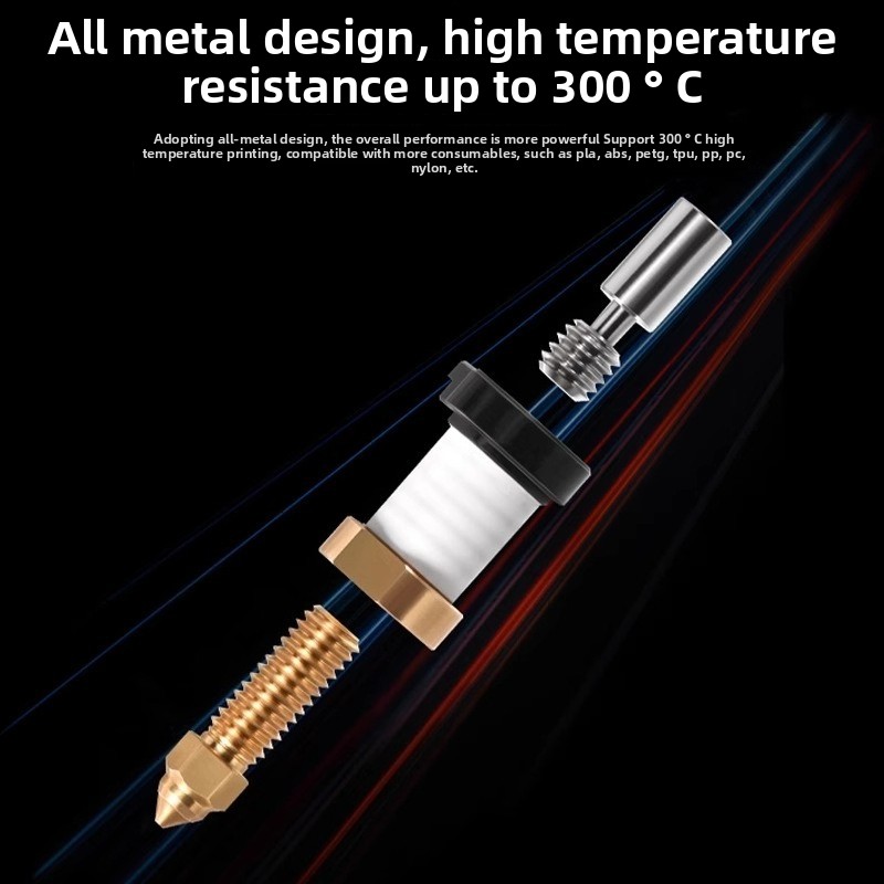 อุปกรณ์เสริมเครื่องพิมพ์ 3 มิต - High Flow Ceramic Hotend บทวิจารณ์และราคา