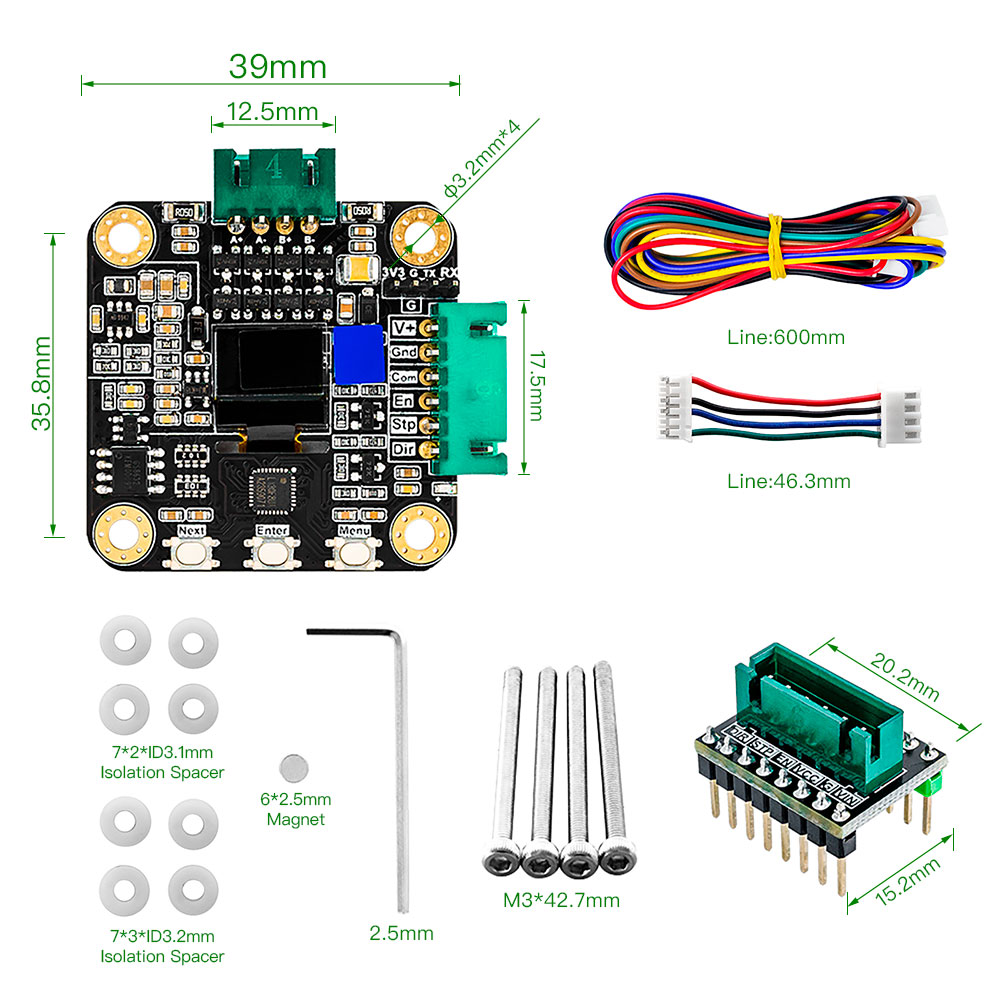 Makerbase MKS SERVO42C PCBA NE - Closed Loop Stepper Motor Nema 17 บทวิจารณ์และราคา