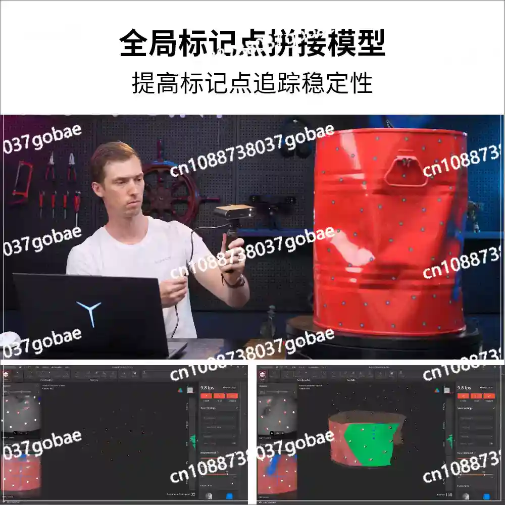 เครื่องสแกนภาพถ่ายแบบ 3 มิติแบ - Handheld 3D Scanner High Precision บทวิจารณ์และราคา
