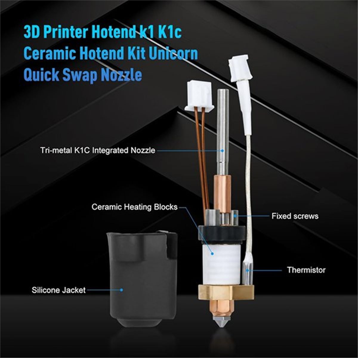 L70A สำหรับ Creality K1C/K1MAX - High Flow Ceramic Hotend บทวิจารณ์และราคา