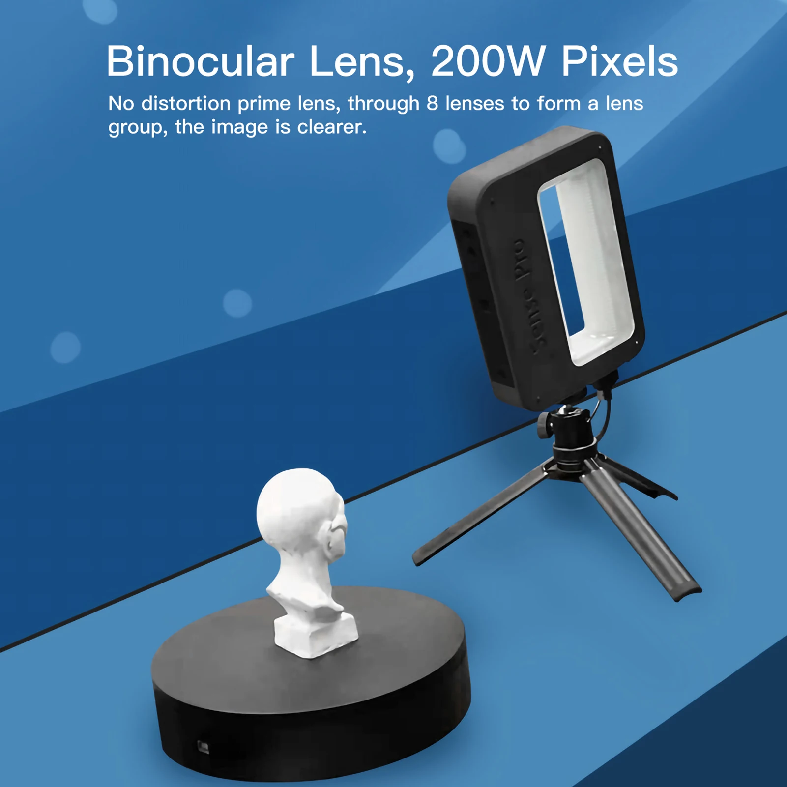 เครื่องสแกน 3 มิติแบบพกพา ความ - Handheld 3D Scanner High Precision บทวิจารณ์และราคา