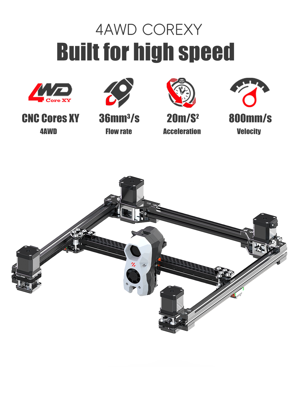 ชุดเครื่องพิมพ์ 3D แบบ DIY รุ่ - Voron Trident Full Kit บทวิจารณ์และราคา