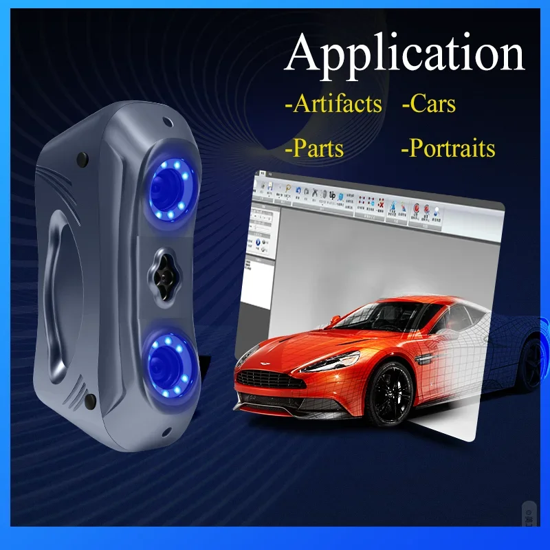 เครื่องสแกนเลเซอร์ 3 มิติแบบพก - Handheld 3D Scanner High Precision บทวิจารณ์และราคา