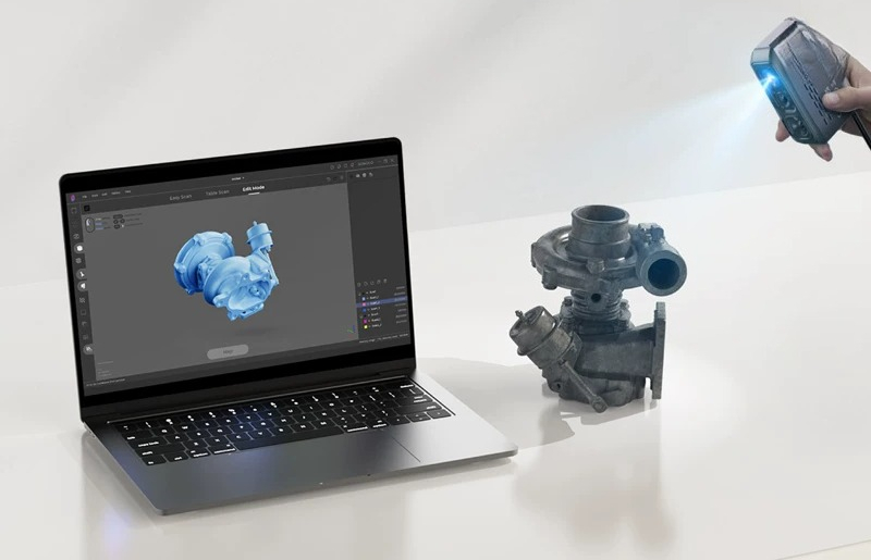 เครื่องสแกน 3 มิติ ความแม่นยำส - Handheld 3D Scanner High Precision บทวิจารณ์และราคา